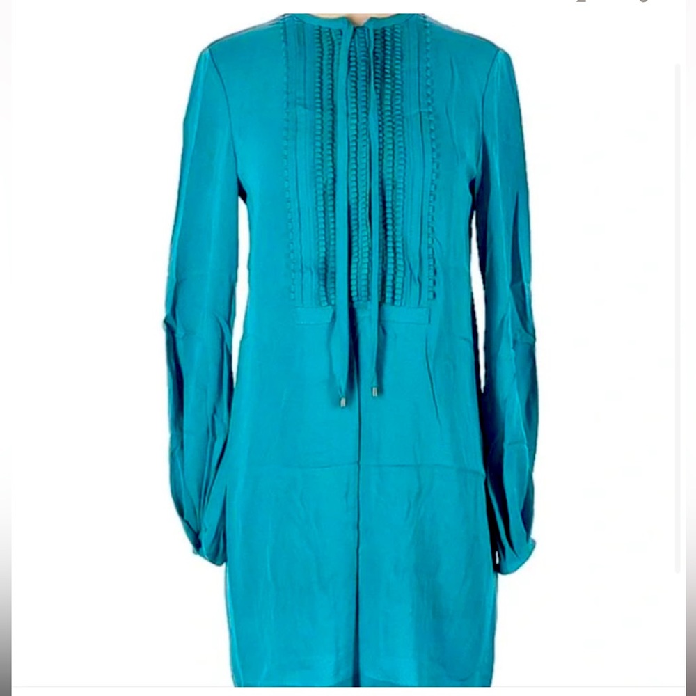 Diane Von Furstenburg Blue Shift Dress
